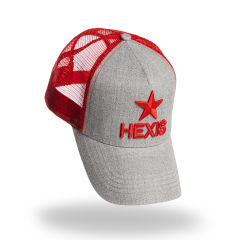 Hexis Energy Trucker Hat Red