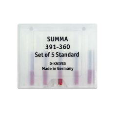 Summa Schleppmesser Standard 5er Set 